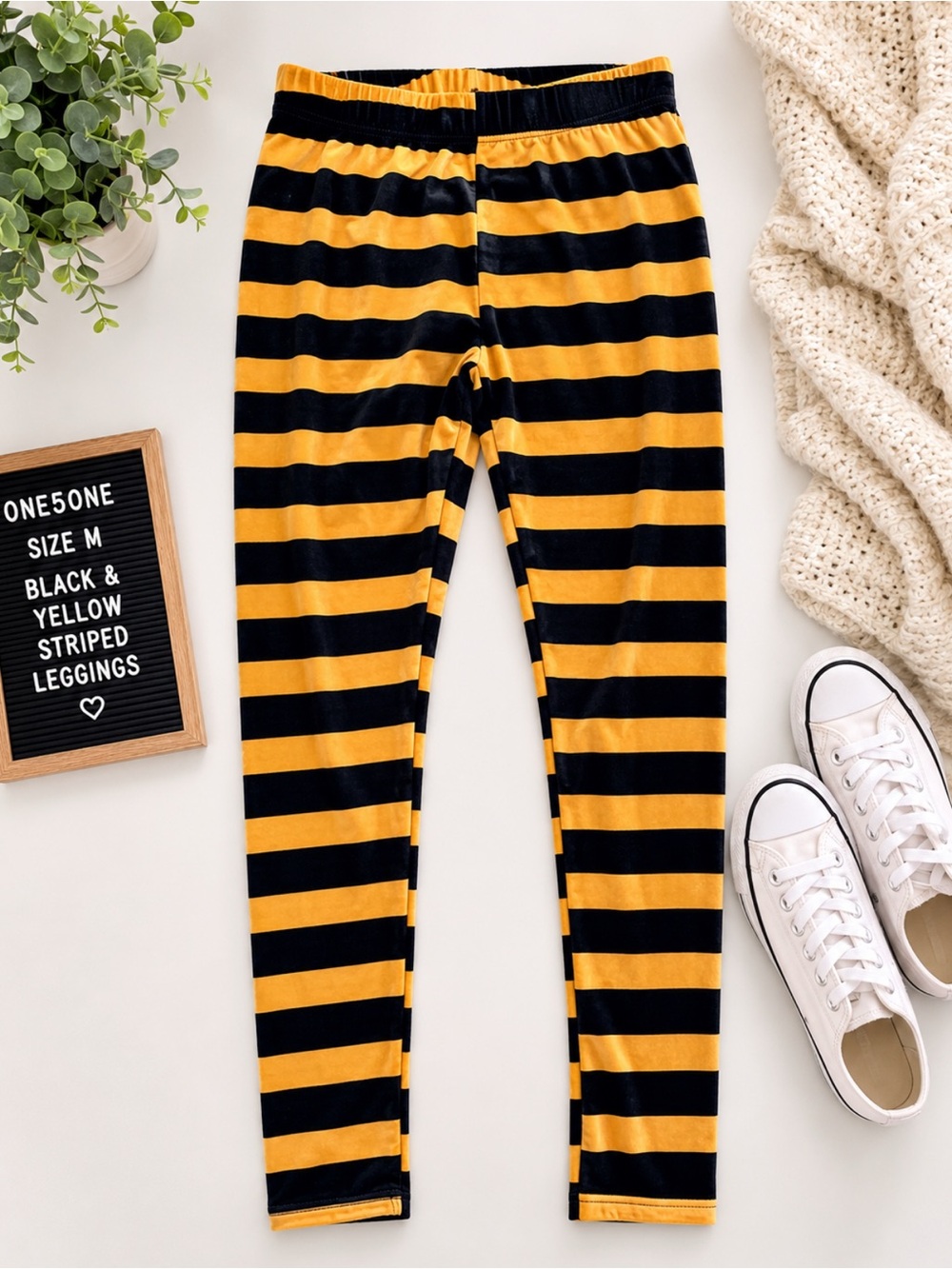 One5one Striped Leggings
